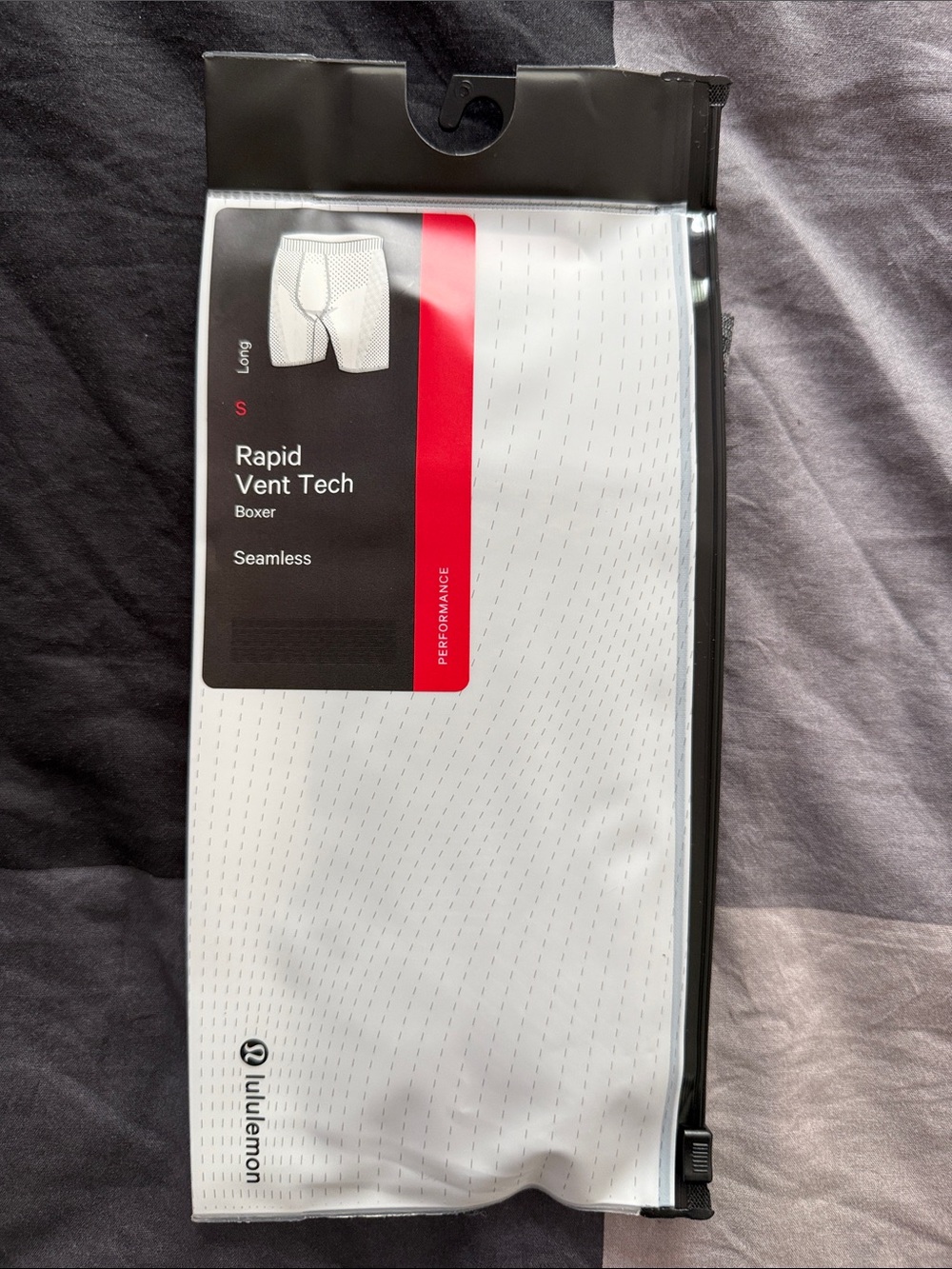 lululemon athletica Rapid Vent Tech Boxer Briefs in silver black